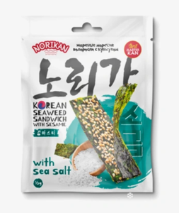 Сэндвич Master kan-norikan из водорослей с кунжутом и c солью, 16 г