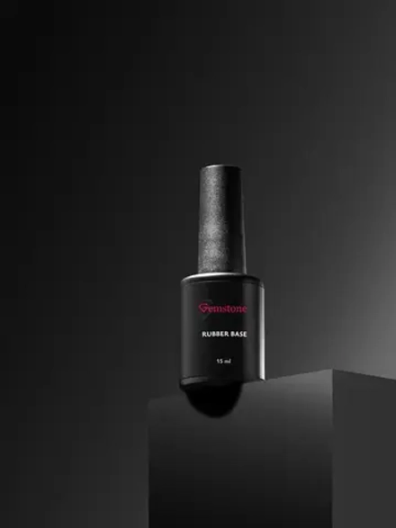 Gemstone База каучуковая Rubber Base, 15 мл прозрачная