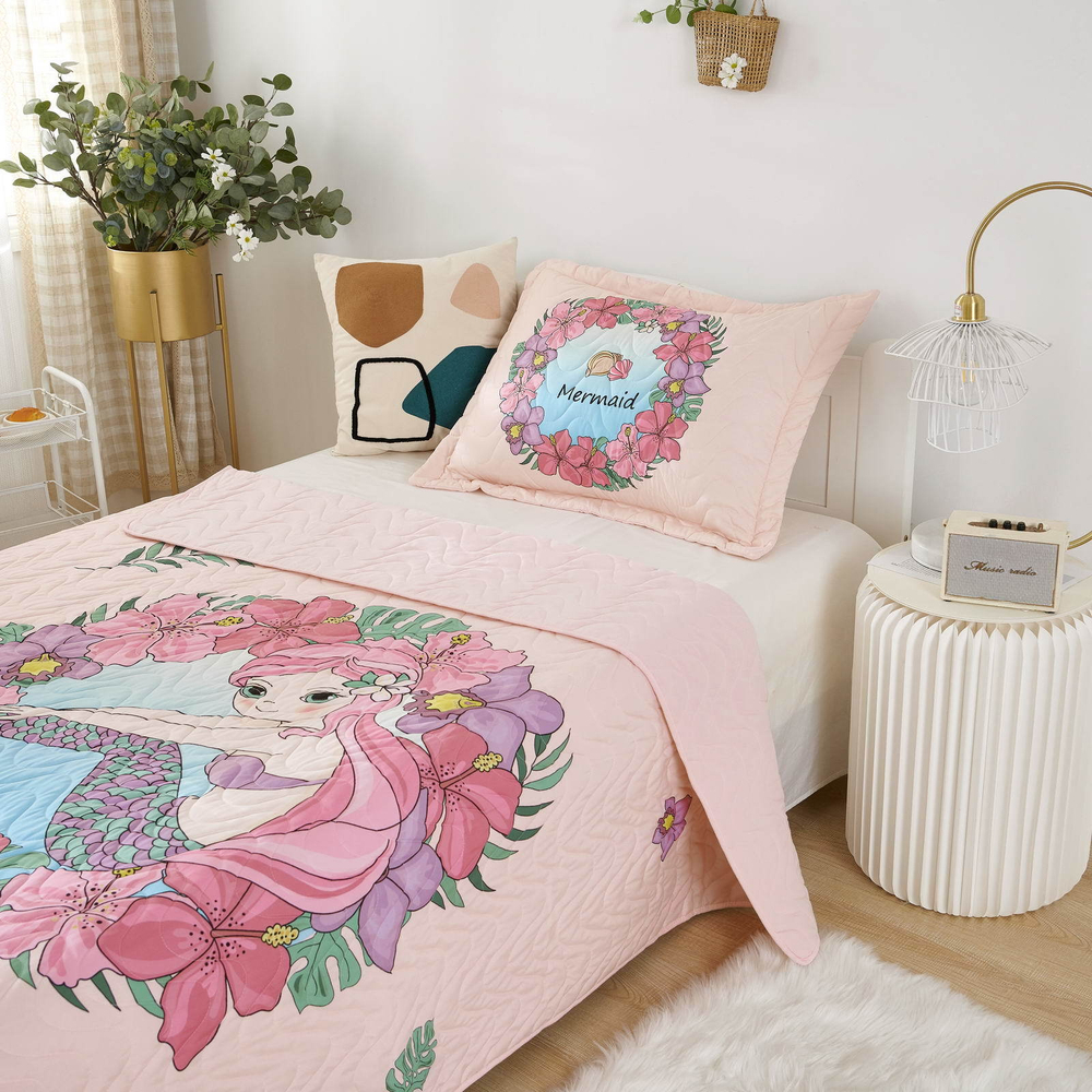 Покрывало 120х200 и наволочка 50х70 Sofi De MarkO Sunny day №1