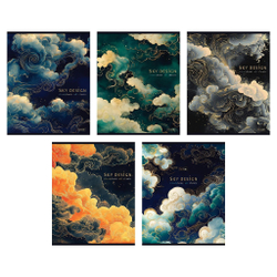 Тетрадь 48 л. клетка ХАТБЕР Скай дизайн