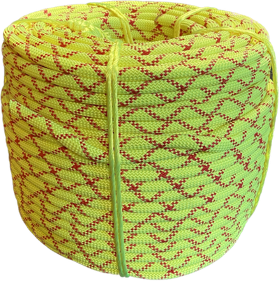 Верёвка динамическая,  крашеная, 10 мм (Коломна)