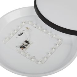 Светильник потолочный светодиодный ЭРА Классик без ДУ SPB-6 Slim Base BK 36W-5K 5000К