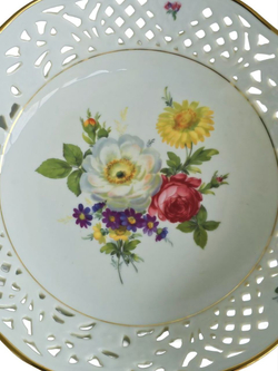 Ваза (Фруктовница) "Цветы" Германия