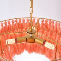 Подвесная Люстра Tassel Карамель By Imperiumloft