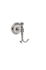 Boheme Крючок двойной HERMITAGE CHROME