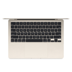 Apple MacBook Air 13" (M4, 10C CPU/8C GPU, 2025), 16 ГБ, 512 ГБ SSD, Сияющая звезда (Starlight) Ноутбук
