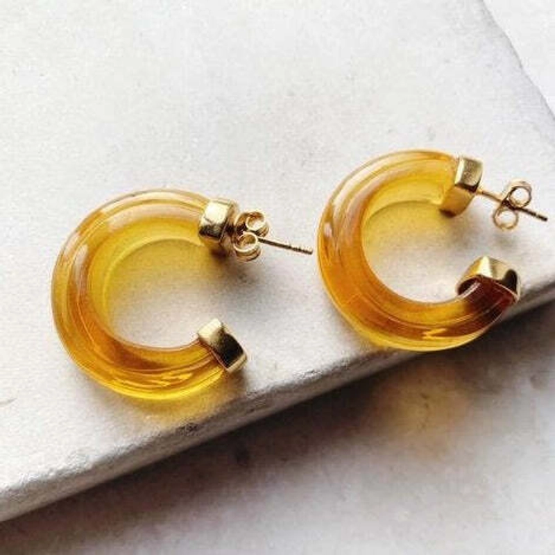 Серьги Найроби – Цитрин