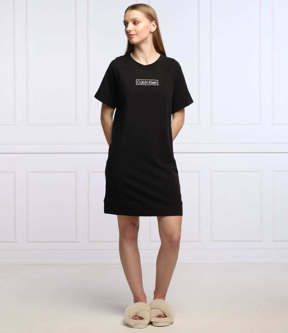 ночная рубашка Calvin Klein Underwear - черный(000QS6800E)