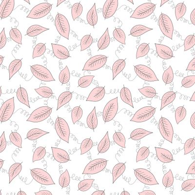 Пастельные листья