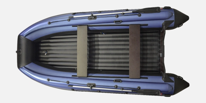 Лодка Хантер 420 FА (син/черн)