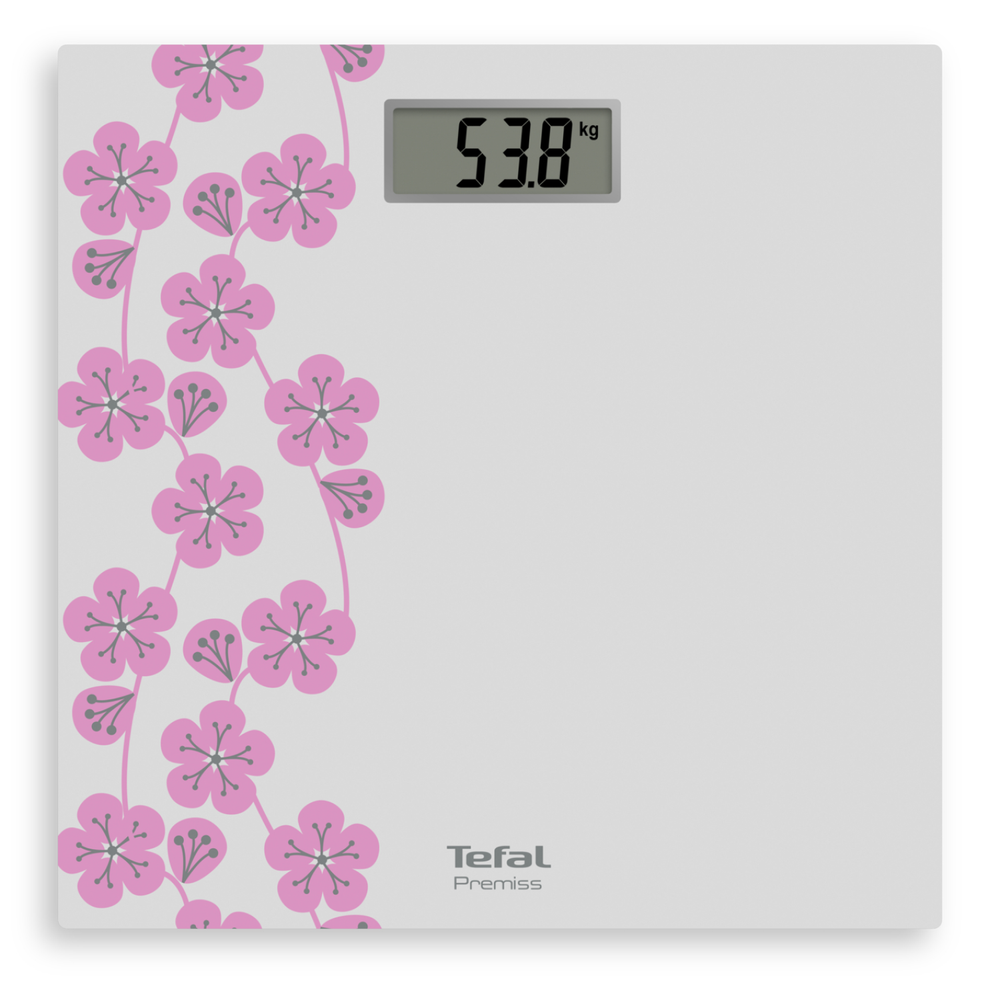 Напольные весы Tefal Premiss Decor Pretty Pink PP1434V0