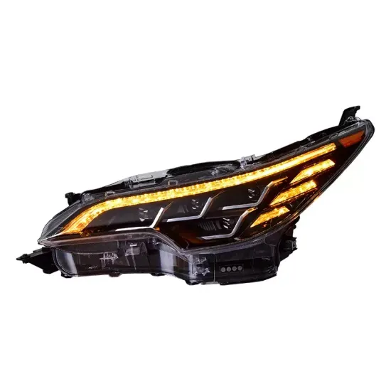 Передние светодиодные фары Тойота Фортунер 2016-2020 V1 type