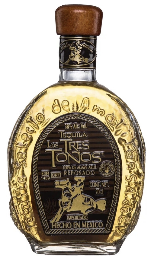 Текила Los Tres Tonos Reposado, 0.7 л