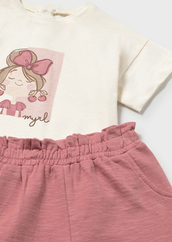 кардиган с футболкой и брюками