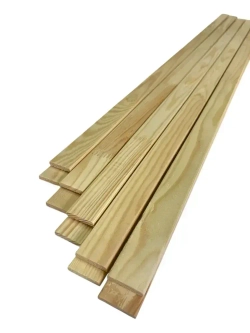 Рейка, раскладка, нащельник деревянный, гладкая 30мм. Эконом
