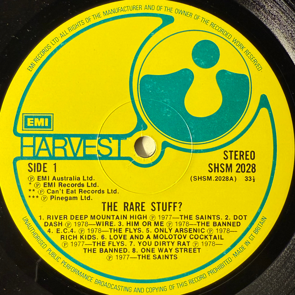Сборник The Rare Stuff ? (Англия 1979г.)