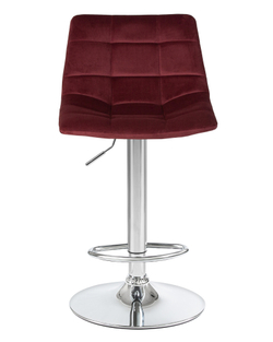 Стул барный DOBRIN TAILOR, винный велюр (MJ9-35)