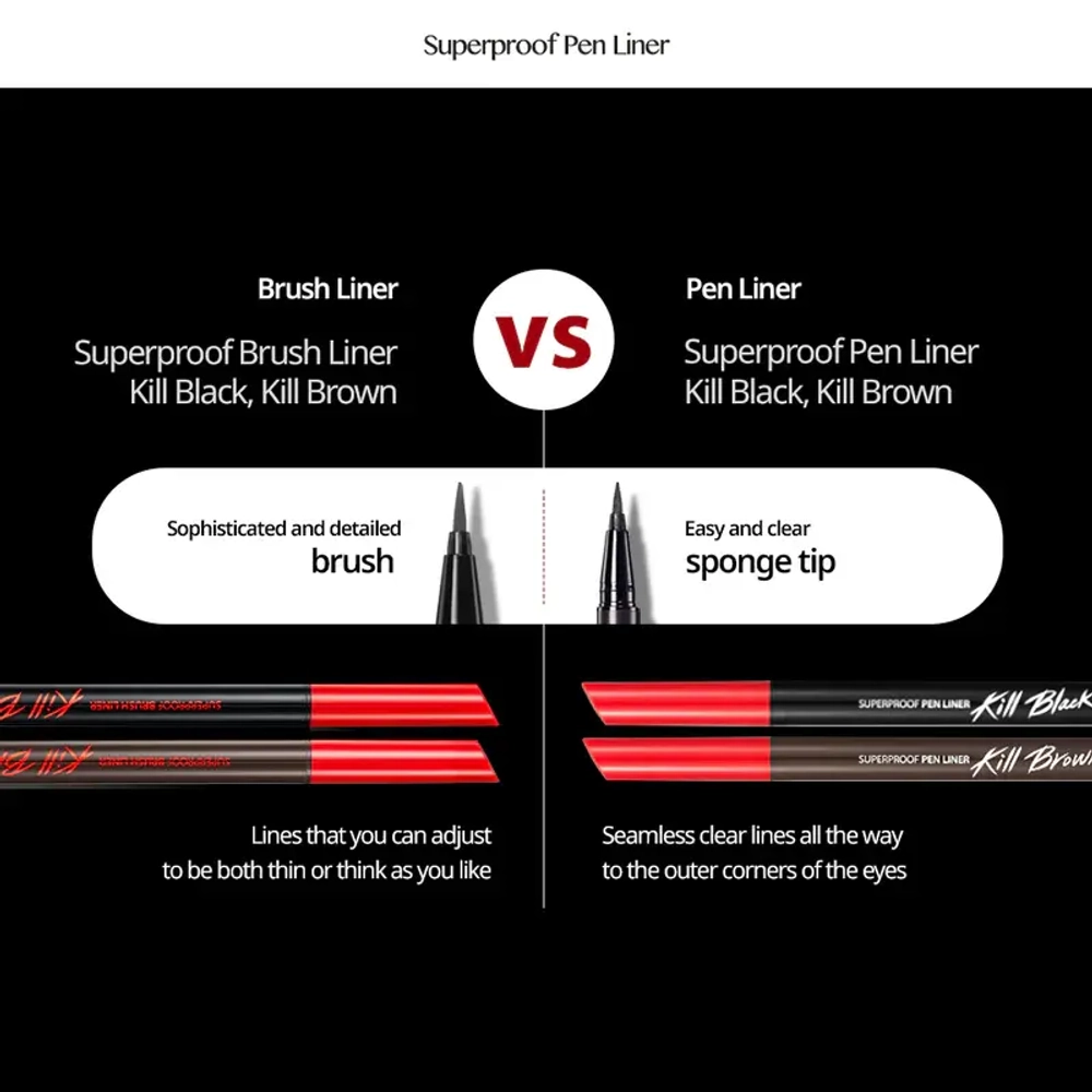 CLIO Superproof Pen Liner Kill