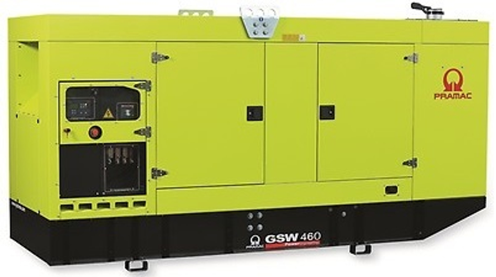 Дизельный генератор Pramac GSW 460 V в кожухе — Фото №1 
