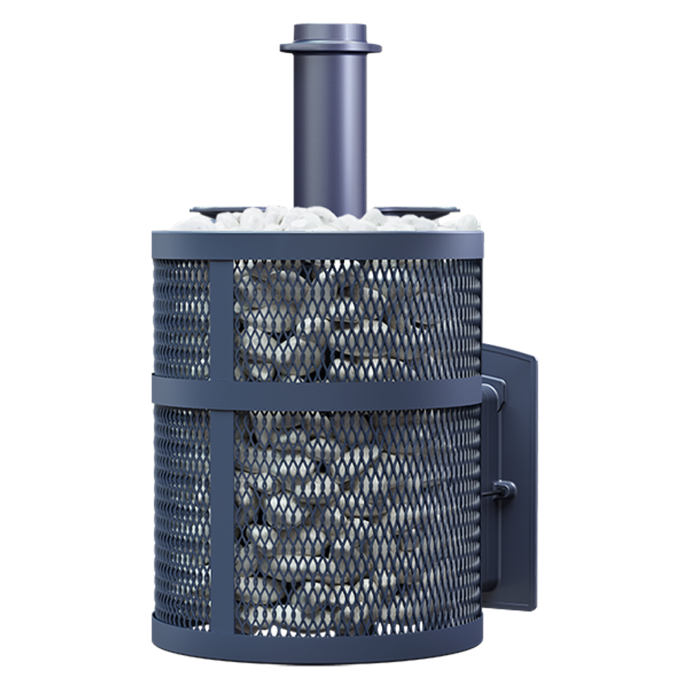 Чугунная печь для бани Искандер ЗК 16 (П2) Ураган