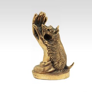 Скульптура "Скотч-терьер" (серия "Нежность")