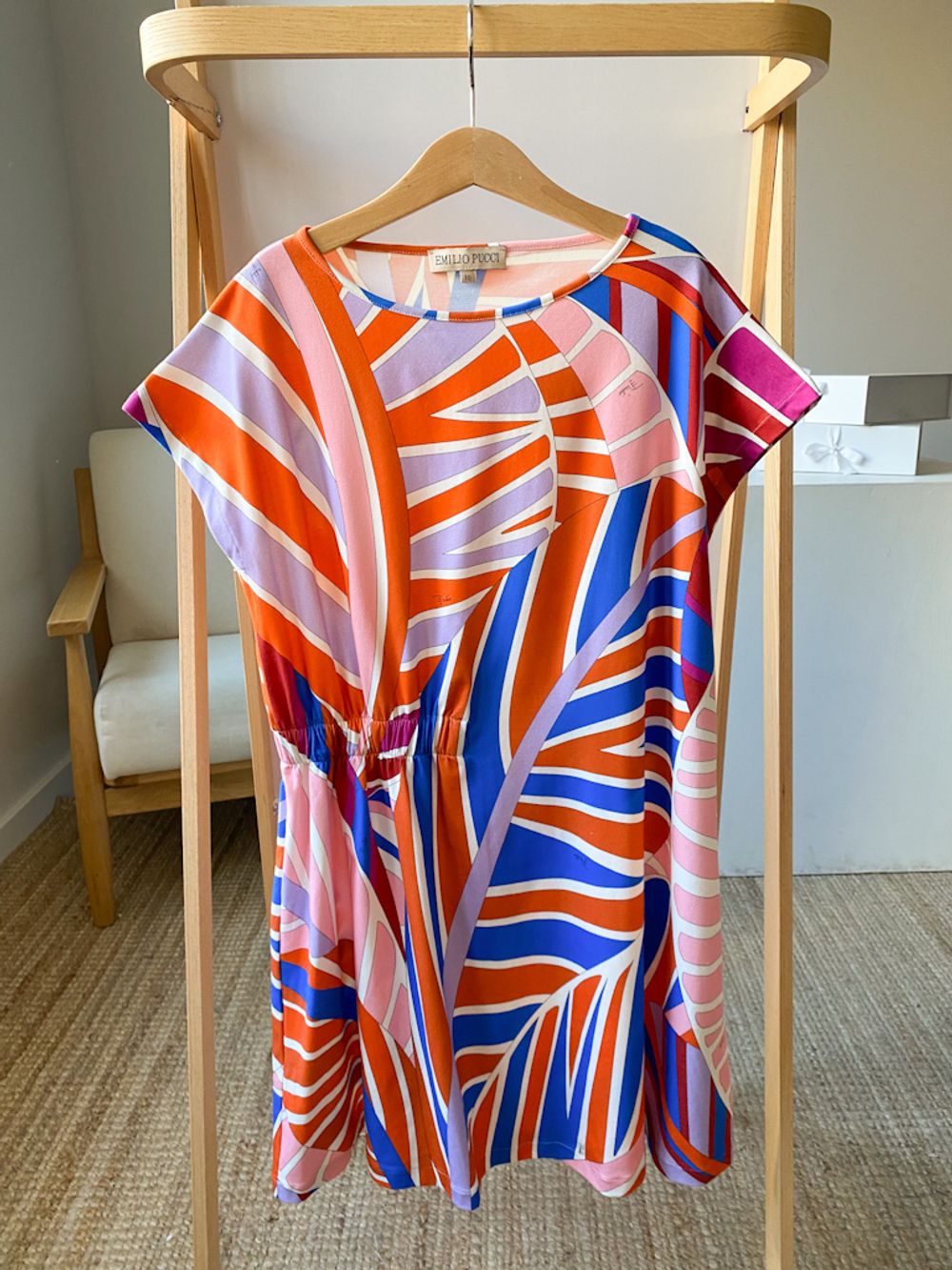 Хлопковое платье Emilio Pucci, 140