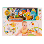 Карусель музыкальная для новорожденных коробка 668-5