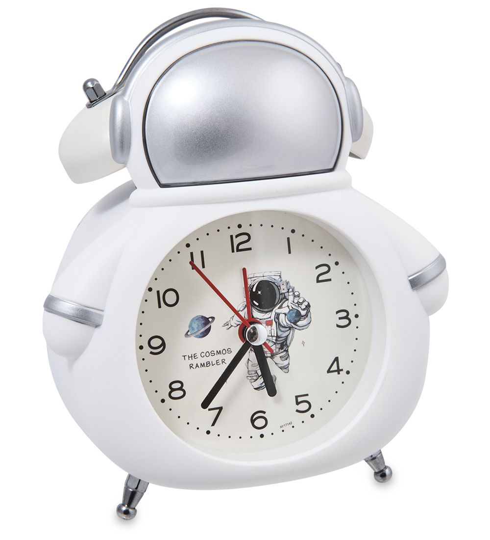 GAEM Art CL-69/1 Будильник «Космонавт» серебристый