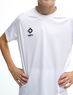 Футболка игровая детская Unity Elite белая