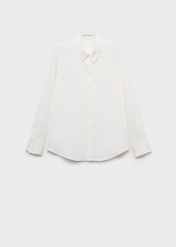 Струящаяся рубашка с длинными рукавами