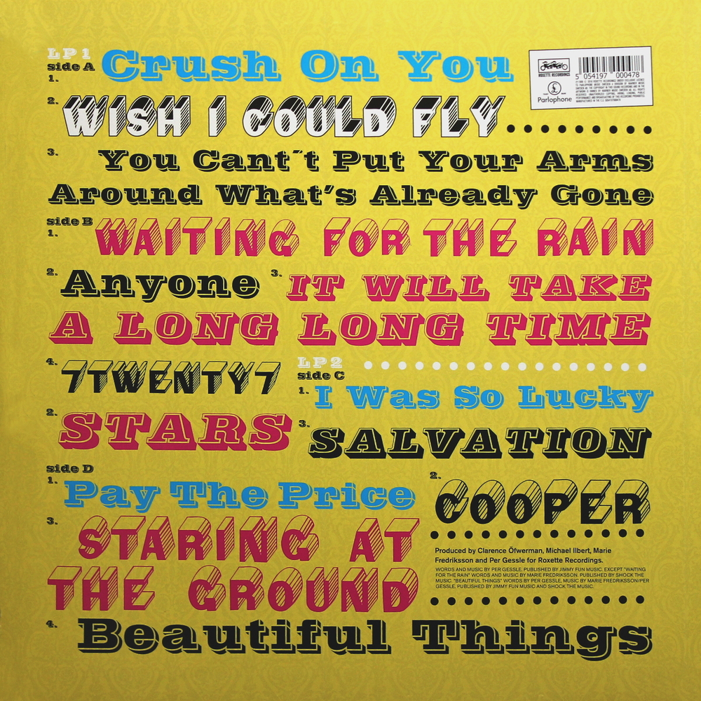 Roxette / Have A Nice Day (2LP)