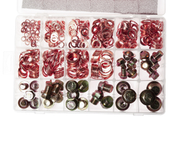 Шайба медная и пробка поддона картера (в боксе) 534шт. JTC