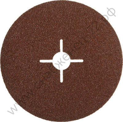 Круг шлифовальный ЗУБР ″ПРОФИ″ фибровый, для УШМ, P60, 150х22мм, 5 листов
