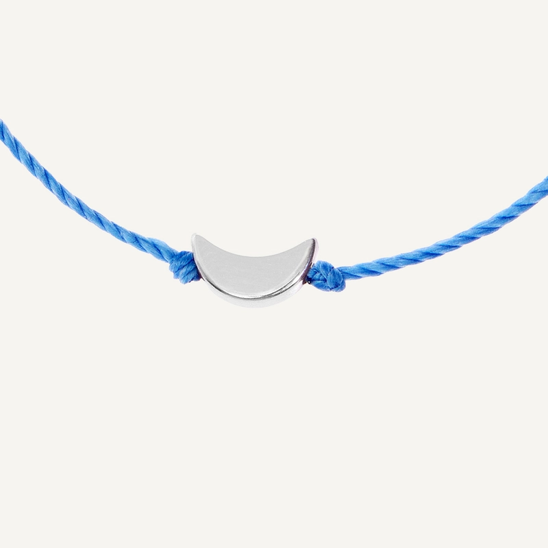 Браслет Сплетенный – Голубой