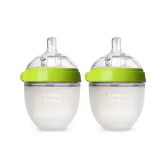 Набор из 2 бутылочек для кормления Comotomo Natural Feel Baby Bottle 150 мл Зеленый