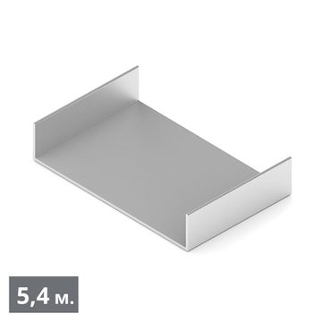 СТАНДАРТ Упор прямой (5,40 м) хром матовый (AL) (AS0459) Aristo