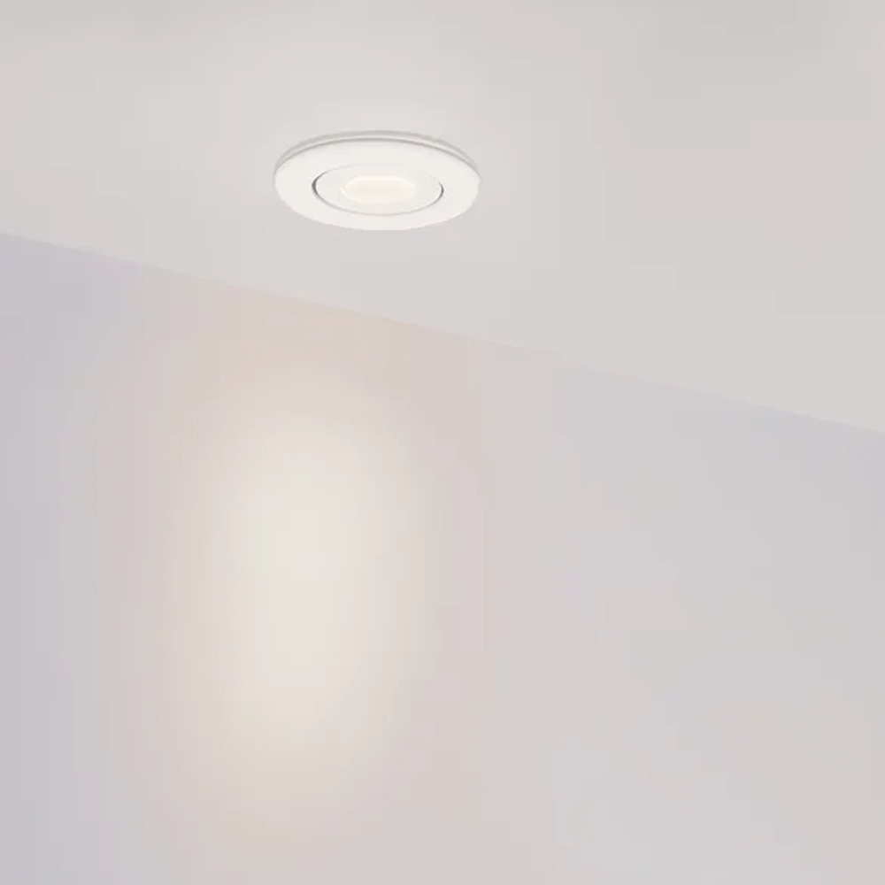Светодиодный светильник LTM-R52WH 3W Warm White 30deg (Arlight, IP40 Металл, 3 года) 015393