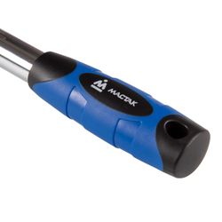 МАСТАК (010-43719) Трещотка 1/2", 350-490 мм, 72 зубца, флажковая с кнопкой, шарнирная, телескопическая