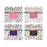 Фломастеры 24цв. "Happycolor", 4 вида (Bruno Visconti)