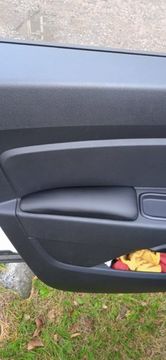 Мягкие накладки на ручки дверей Renault Duster II (2020-наст. время) из экокожи