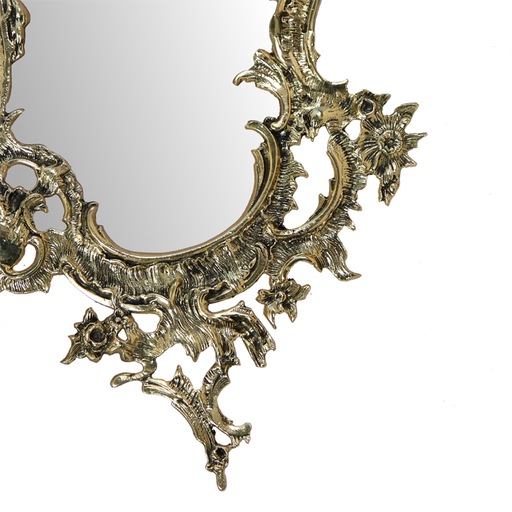Bello De Bronze Зеркало Дон Жоан в раме, золото