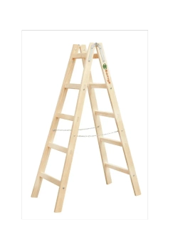 Стремянка-ходуля деревянная 5 (2*5) Line 1,6 метров