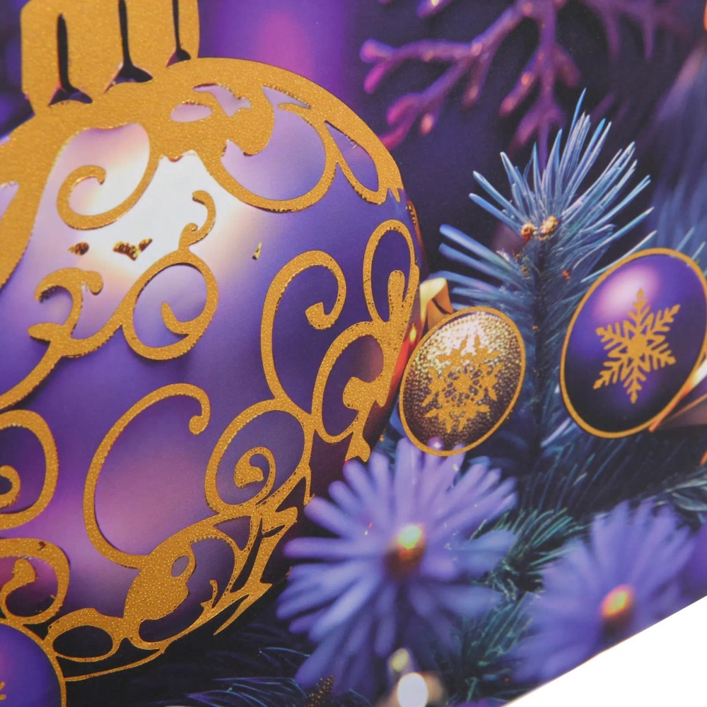 Пакет подарочный «Елкины подарки» 18*24*8.5 см, микс