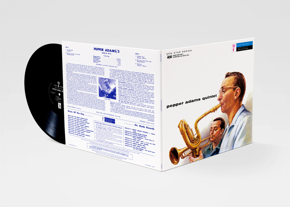 Pepper Adams Quintet - AAA, 45RPM - USA, Gammaut