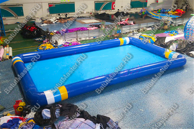 Надувной бассейн «Голубая лагуна» 9*9*0,65 м