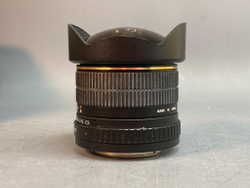 Samyang 8mm f/3.5 AS IF MC Fish-eye CS for Sony A, царапка на передней линзе