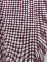 Брюки Б-18Х/бордо-мелкаяклеточка