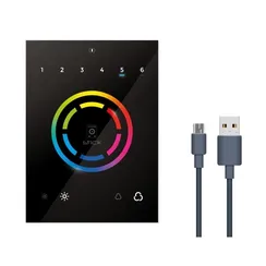 NICOLAUDIE ARCHITECTURAL STICK-CW4 - настенный сенсорный DMX контроллер 1024 канала, 36 сцен, 1 зона