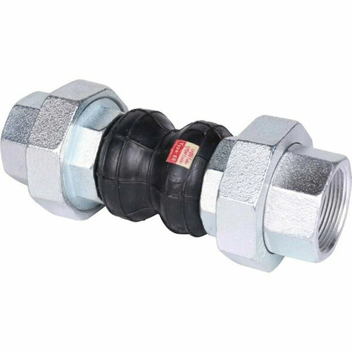 Компенсатор резиновый антивибрационный EPDM DI7140N Ру16 Внутреняя резьба Tecofi