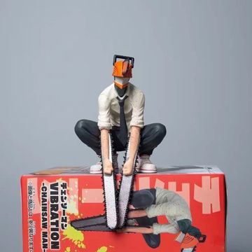 Фигурка Дэнджи, Человек-бензопила, Chainsaw Man, 14 см